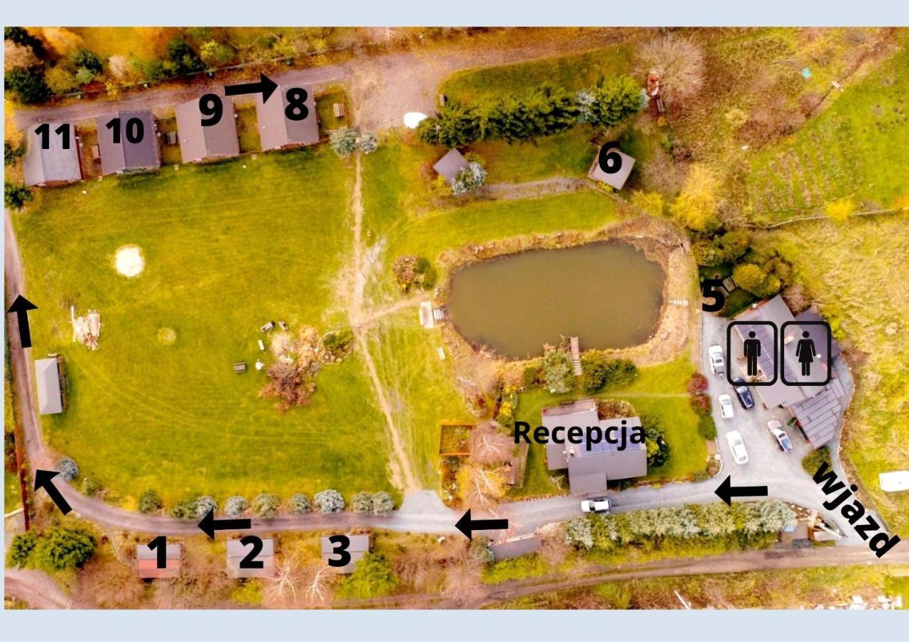 Stanica Pod Zadzierna Domki Caloroczne Lubawka Exteriör bild