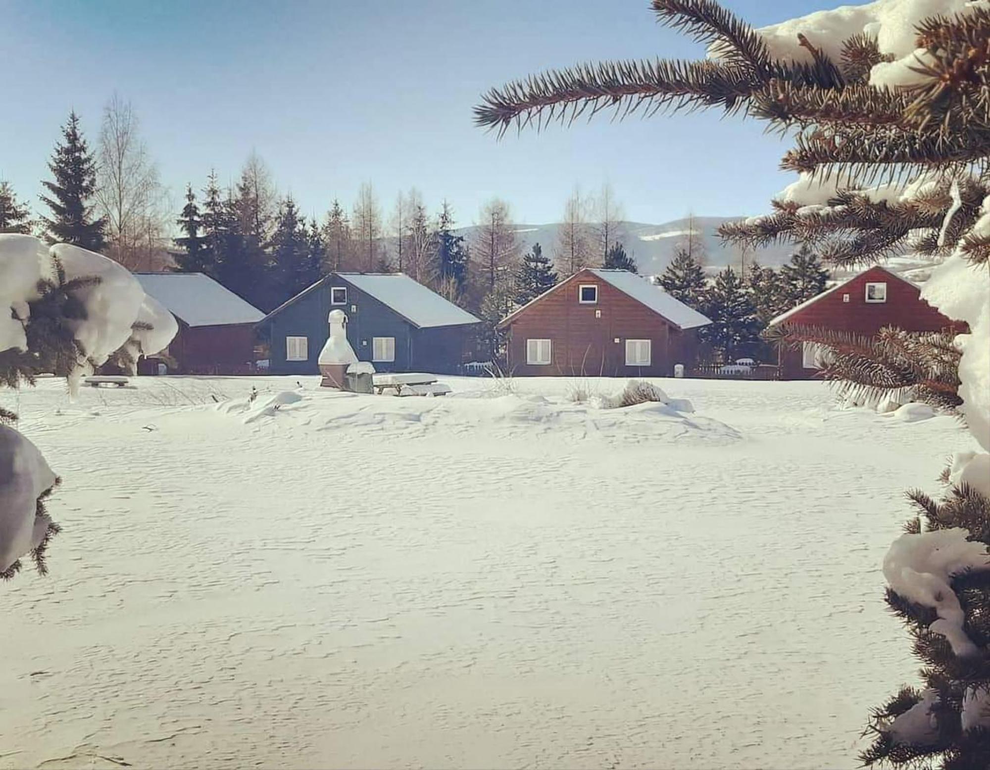Stanica Pod Zadzierna Domki Caloroczne Lubawka Exteriör bild